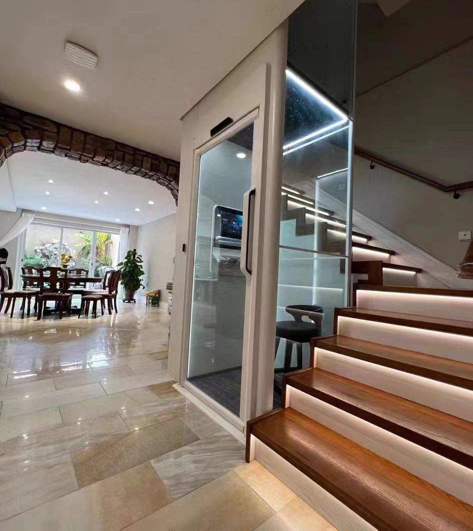 400 kilograms elevator house elevator hydraulic household elevator indoor household elevator inspection and factory inspection certification services