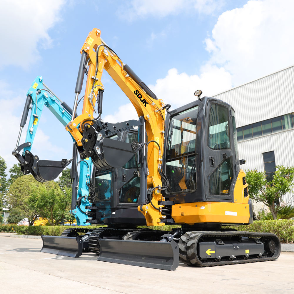 Best price excavators - mini 6.5 tons, 7.5 tons, 9 tons with attachments. Inspection and factory inspection services.