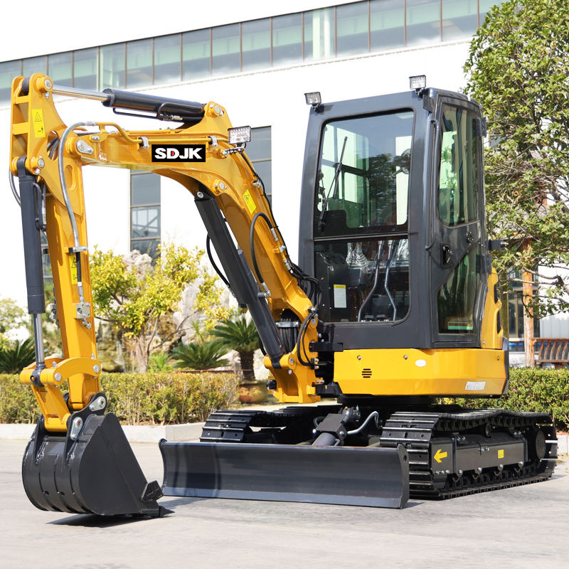 Best price excavators - mini 6.5 tons, 7.5 tons, 9 tons with attachments. Inspection and factory inspection services.