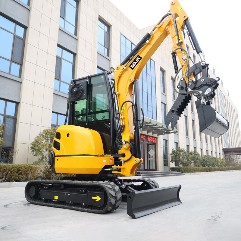 Best price excavators - mini 6.5 tons, 7.5 tons, 9 tons with attachments. Inspection and factory inspection services.