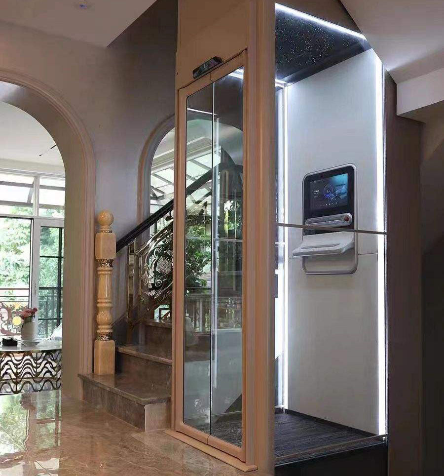 400 kilograms elevator house elevator hydraulic household elevator indoor household elevator inspection and factory inspection certification services