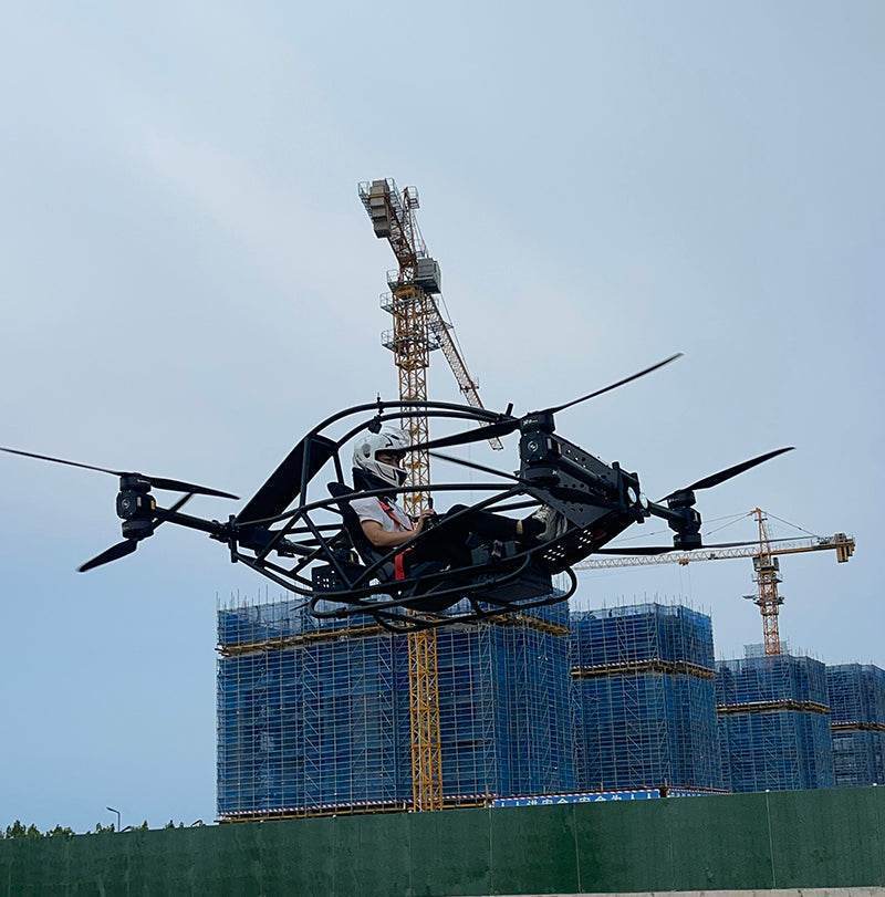 电动载人无人机电动垂直起降飞机载人飞行器载重100公斤 - 速航船务