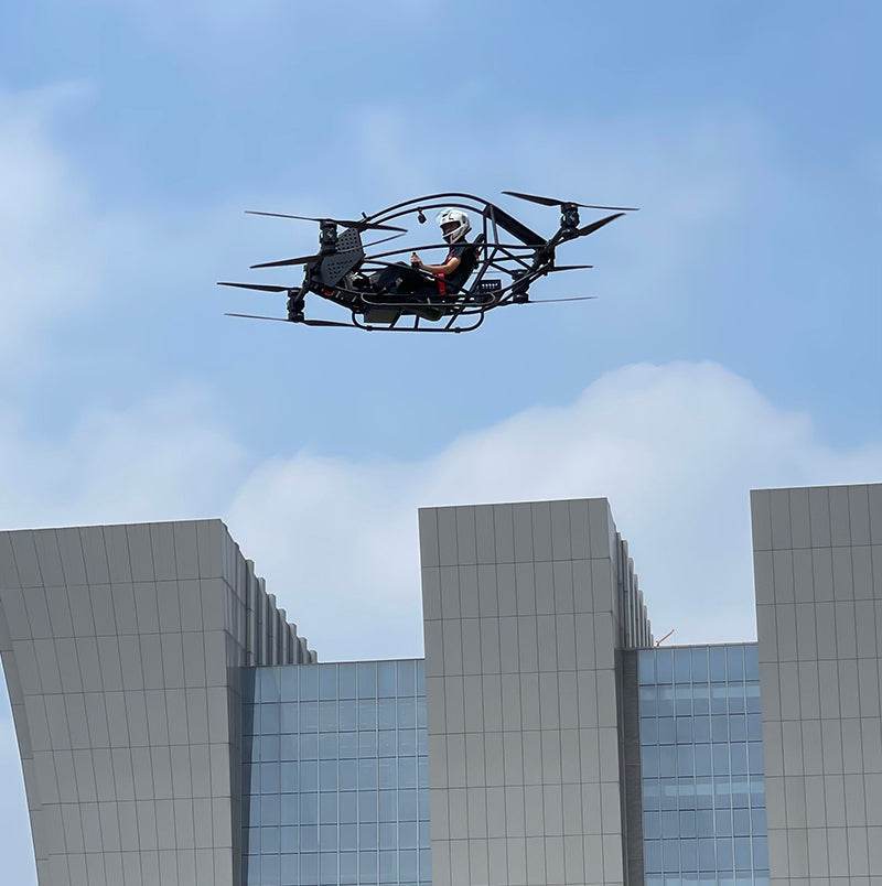 电动载人无人机电动垂直起降飞机载人飞行器载重100公斤 - 速航船务