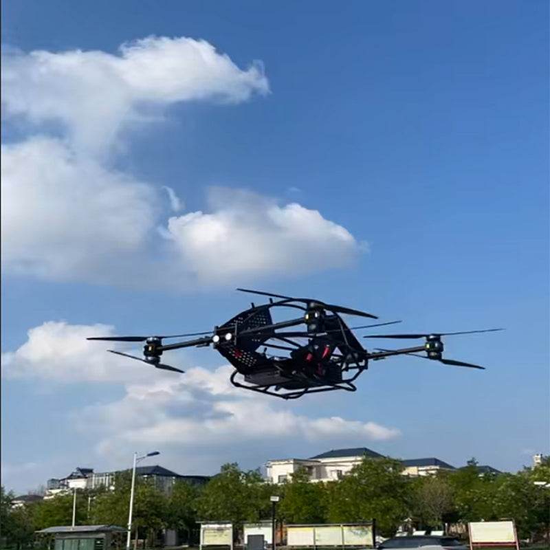电动垂直起降飞机载人飞行器最大总功率输出176KW - 速航船务