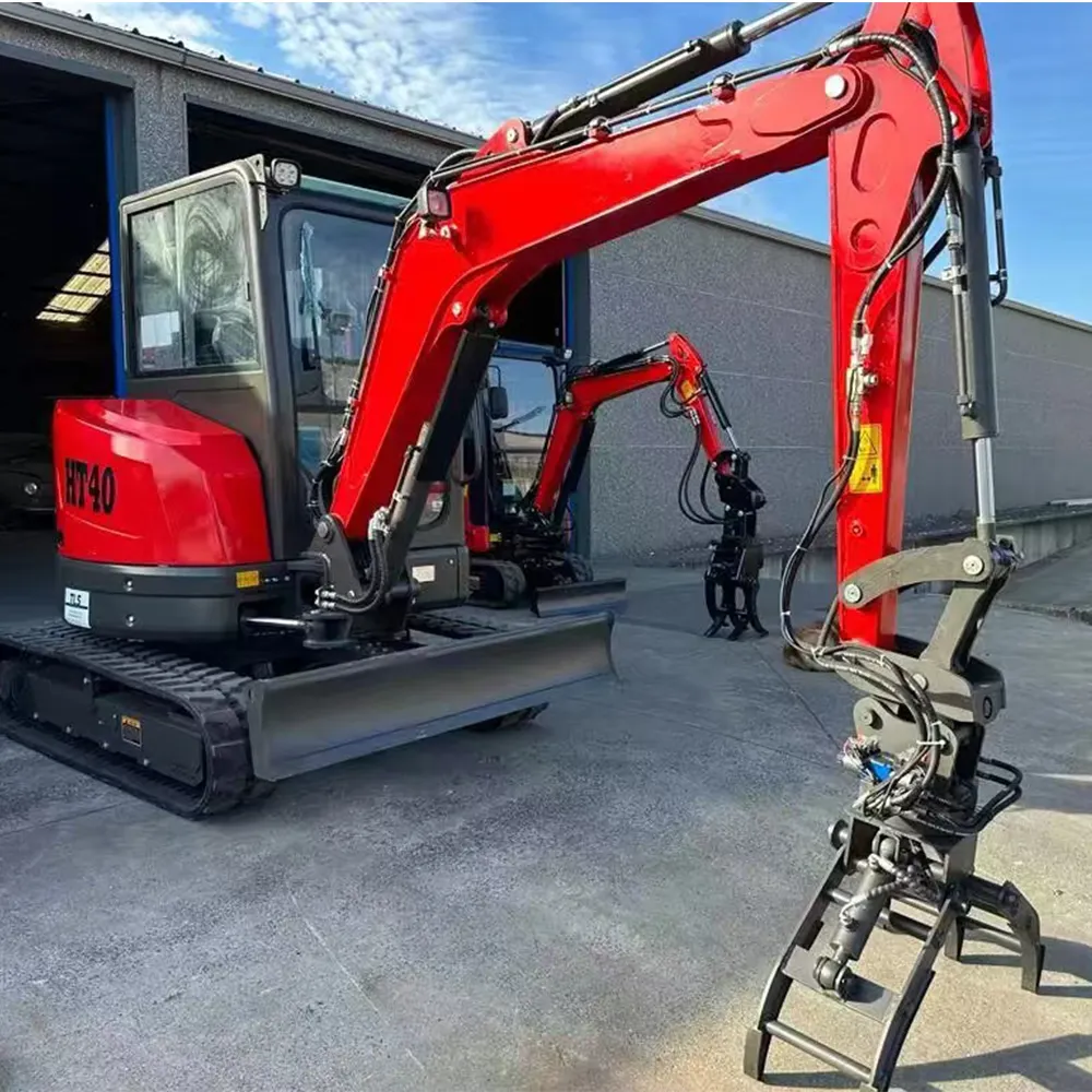 Best price excavators - mini 6.5 tons, 7.5 tons, 9 tons with attachments. Inspection and factory inspection services.