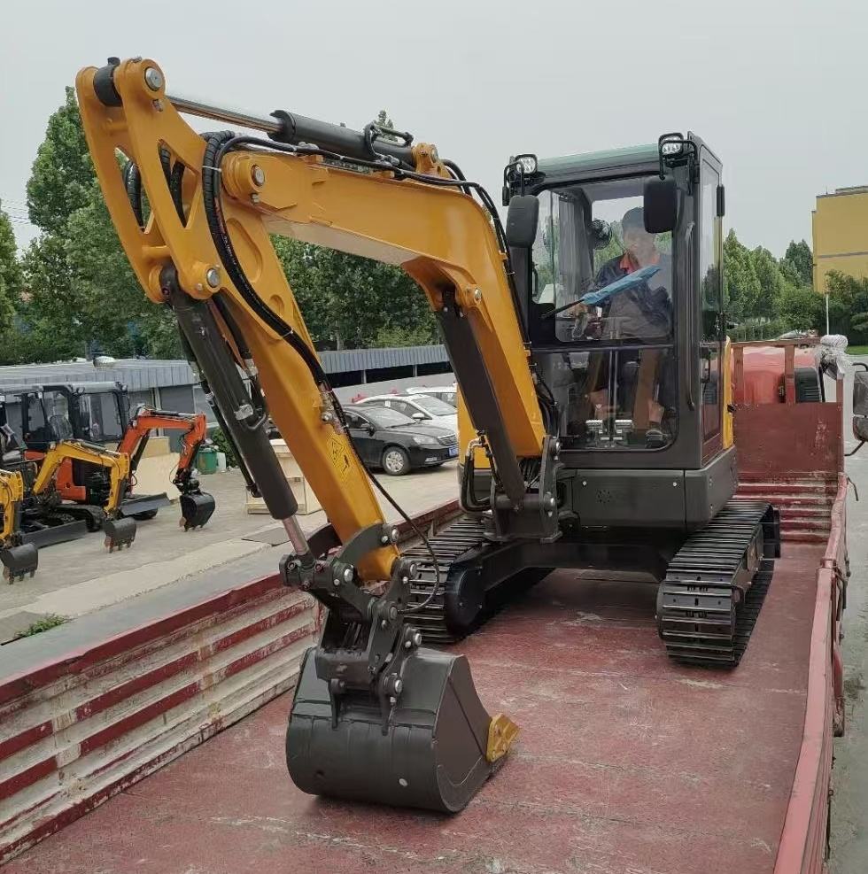 Agricultural trenching machine, loader, excavator, 8 tons, 6 tons, rubber tracks, large excavator, inspection and factory certification service