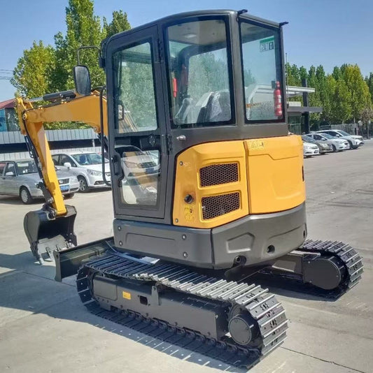 Agricultural trenching machine, loader, excavator, 8 tons, 6 tons, rubber tracks, large excavator, inspection and factory certification service