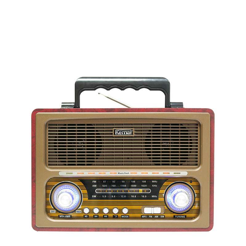 Portable 3 Band Am FM Sw, Consumer Electronics Electric Portable Audio Kit, Loud Volume, Wireless Connectivity, TF Card and MP3 Player