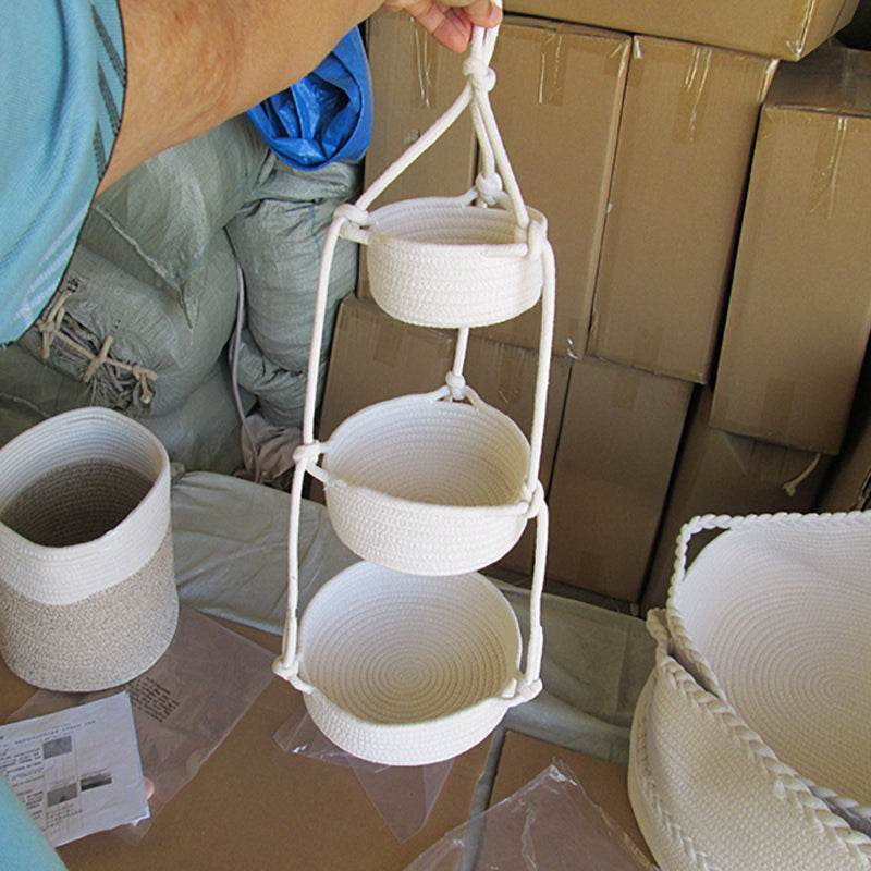 热销3层挂果菜篮厨房可折叠壁挂果篮蔬菜验厂验货检测产品检验服务 - 速航船务