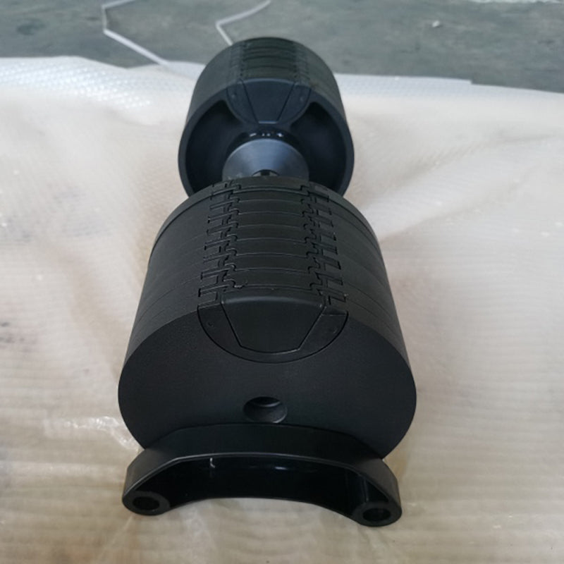 100磅健身房重量哑铃磅运动力量训练健身器材橡胶哑铃验货验厂检验服务