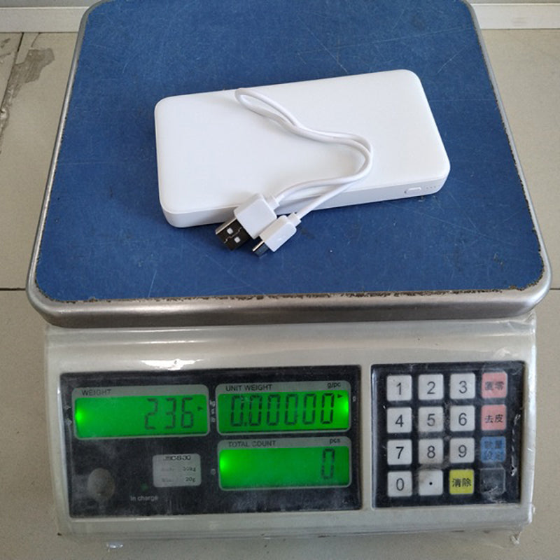 紧凑型10000毫安时电源组无线充电双发光二极管电源指示器验货验厂检测产品检验服务
