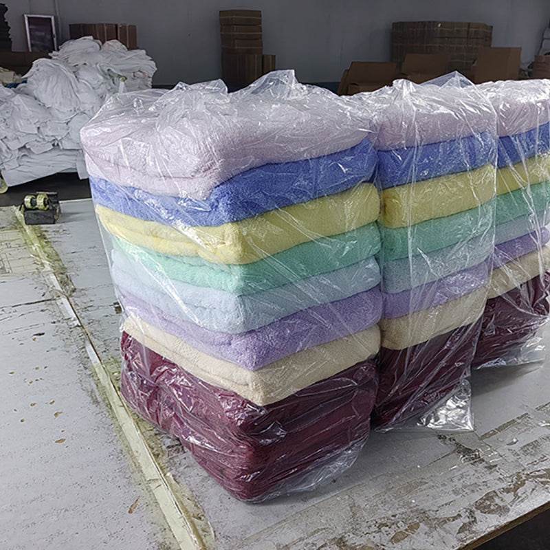 奢华手脸白色酒店毛巾套装优质酒店浴巾100% 纯棉验货验厂检验服务 - 速航船务