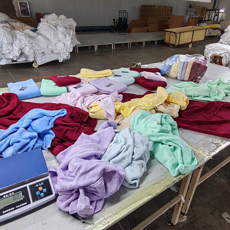 高品质奢华浴巾套装快干纯色超细纤维毛巾浴巾验货验厂检验服务 - 速航船务