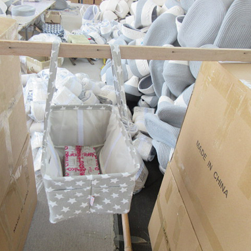 定制婴儿淋浴礼品篮婴儿尿布盒收纳器婴儿尿布篮验货验厂检测产品检验服务