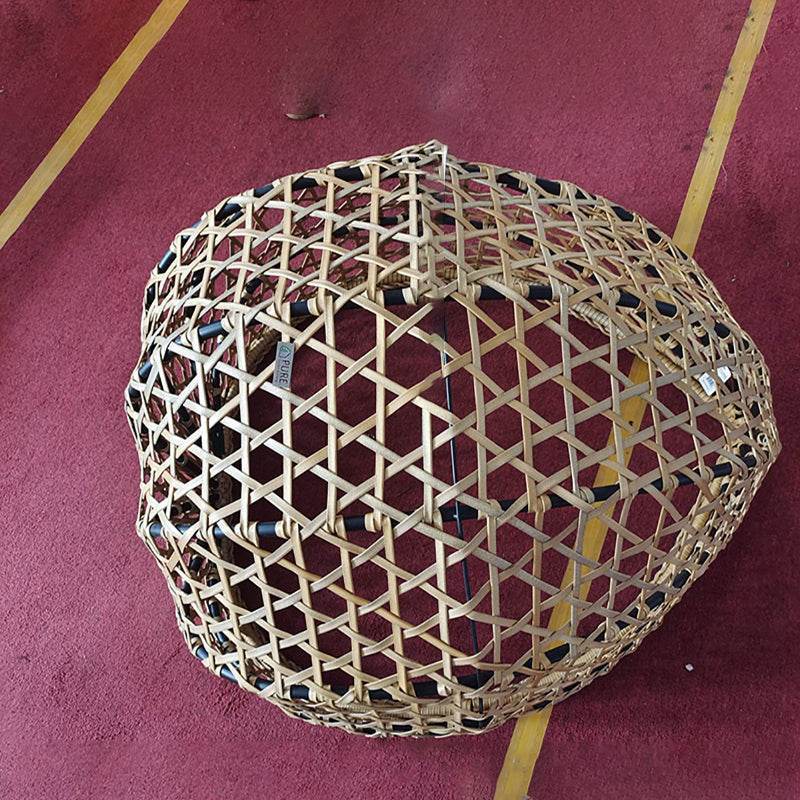 竹子手工编织迷你竹篮礼品包装水果食品储物篮吊篮验货验厂检验服务 - 速航船务