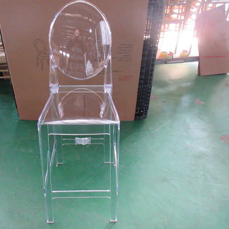 Party stackable wedding event metal iron cushion transparent chairs inspection factory inspection product inspection service