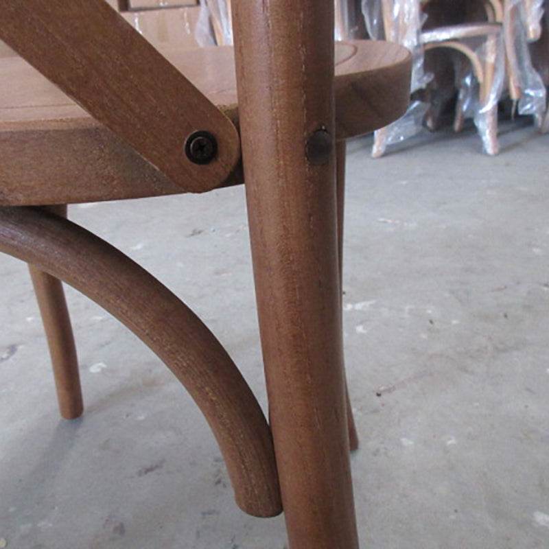 外宴会现代可叠放实木十字背椅宴会婚礼餐桌椅验货验厂检测产品检验服务 - 速航船务