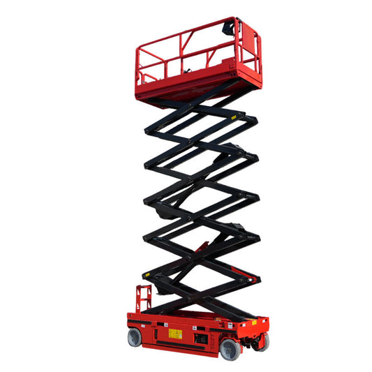 Indoor 5m mini electric aerial work platform, small scissor-type lift   Inspection and factory inspection service