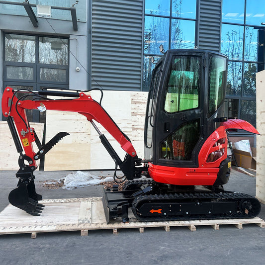 High-efficiency Farm Hydraulic Compact Tracked Bucket Mini Excavator Inspection and Certification Services for Factory and Quality Assurance