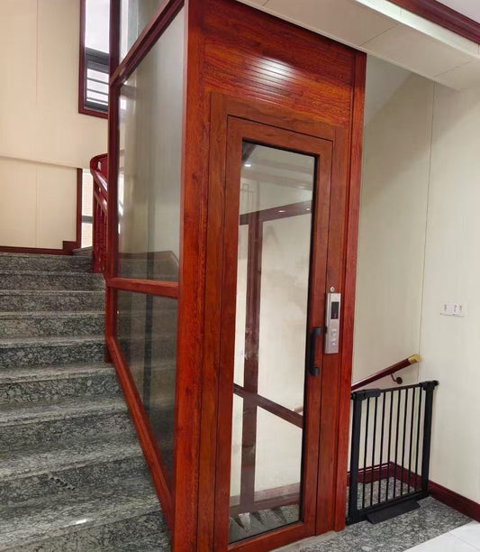 Independent-style villa - standard medium-sized portable non-shaft household elevator - traction platform household elevator - inspection and factory inspection service