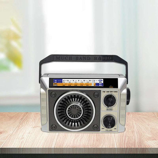 Rechargeable Speakers Classicism Furniture Decoration Bluetooth Portable 3-Band Am FM Sw Radio