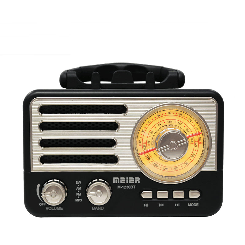 Portable Audio Applianc Consumer Electronics Portable 3-Band Am FM Sw Radio, TF Card and MP3 Player, Rechargeable Speakers Bluetooth