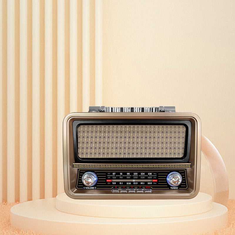 Classic Large Portable Retro Home AM/FM/Software Multi-Band Digital Portable Radio