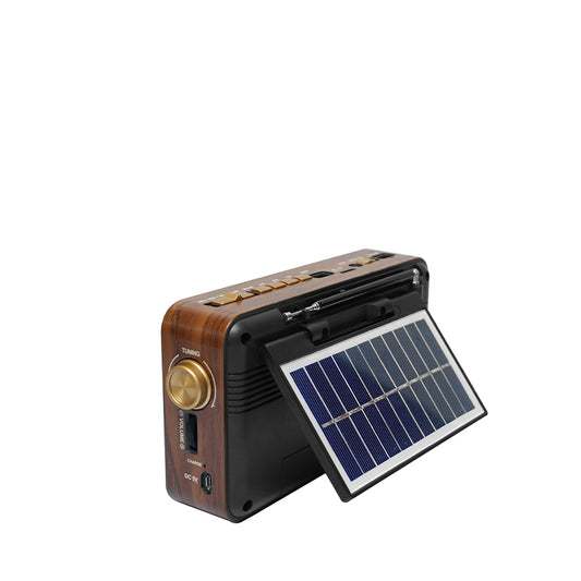 Classic Large Portable Retro Home AM/FM/Software Multi-Band Digital Portable Radio