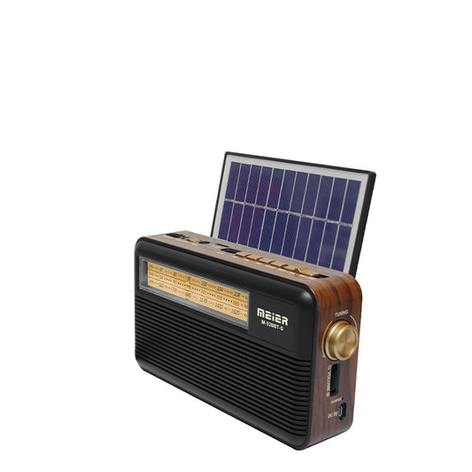 Classic Large Portable Retro Home AM/FM/Software Multi-Band Digital Portable Radio