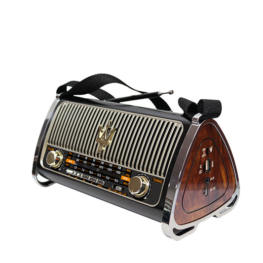 Classic Large Portable Retro Home AM/FM/Software Multi-Band Digital Portable Radio