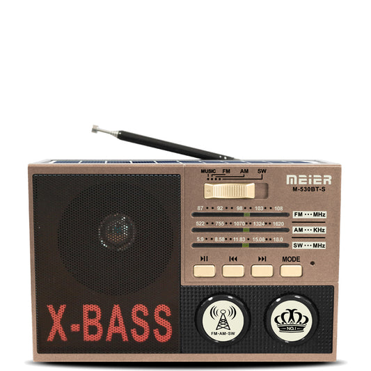 Classic Large Portable Retro Home AM/FM/Software Multi-Band Digital Portable Radio