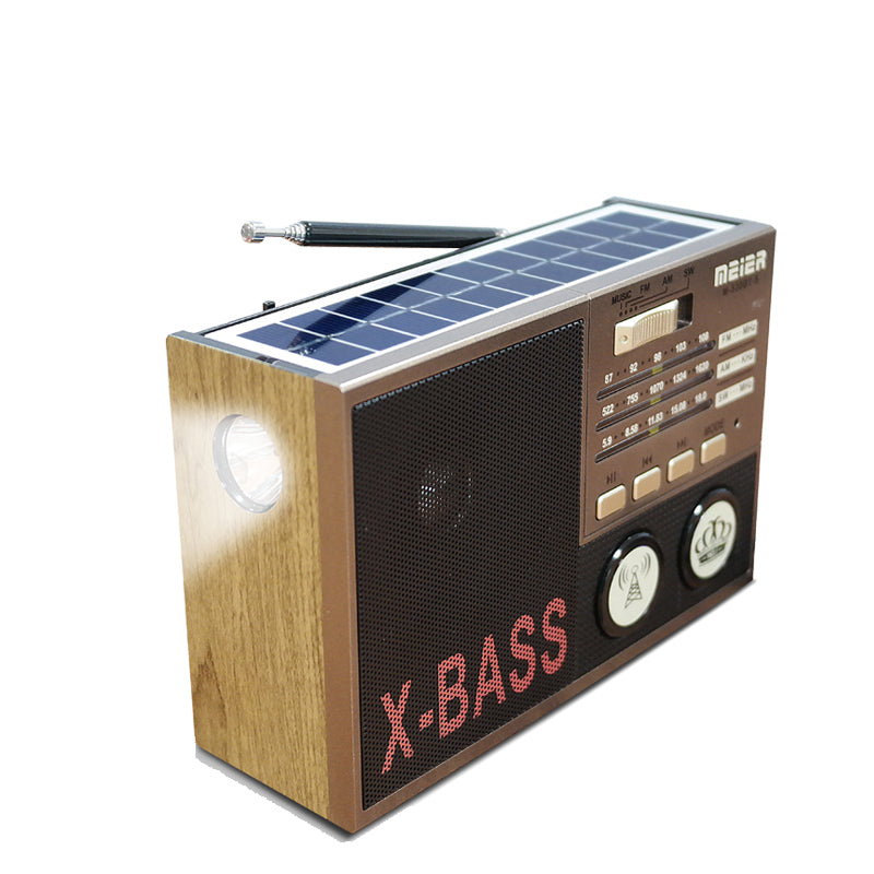Classic Large Portable Retro Home AM/FM/Software Multi-Band Digital Portable Radio