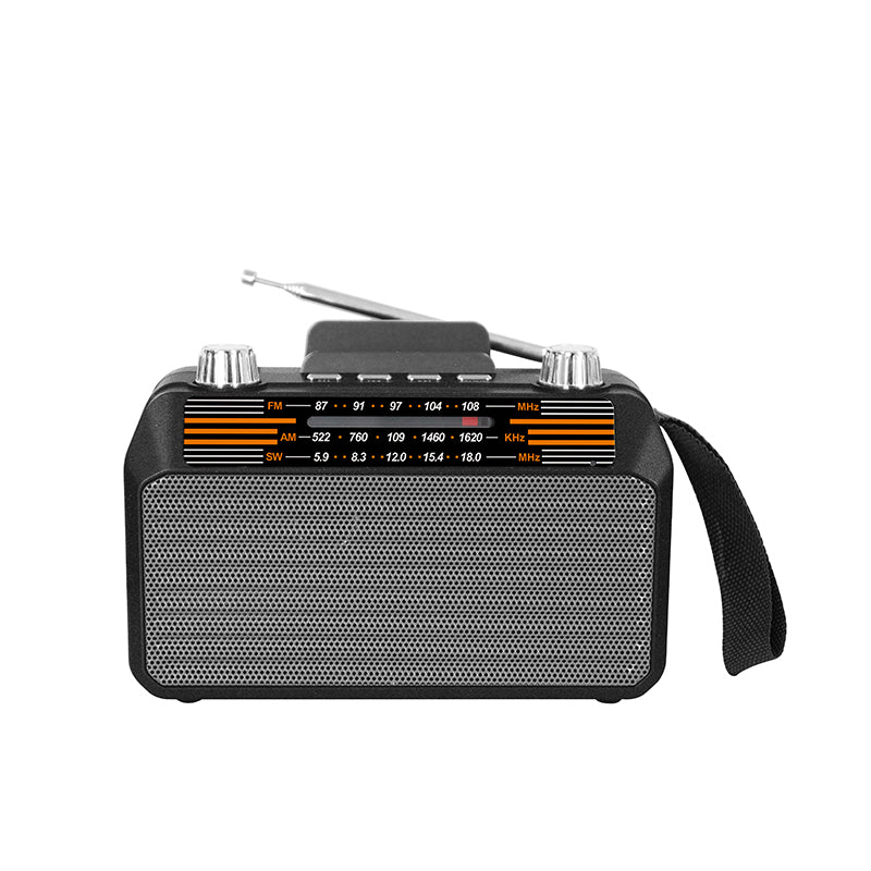 Classic Large Portable Retro Home AM/FM/Software Multi-Band Digital Portable Radio