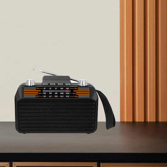 Classic Large Portable Retro Home AM/FM/Software Multi-Band Digital Portable Radio