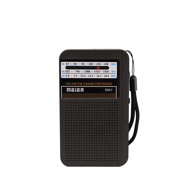 Classic Large Portable Retro Home AM/FM/Software Multi-Band Digital Portable Radio