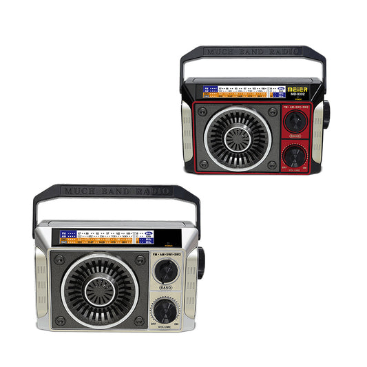 Classic Large Portable Retro Home AM/FM/Software Multi-Band Digital Portable Radio