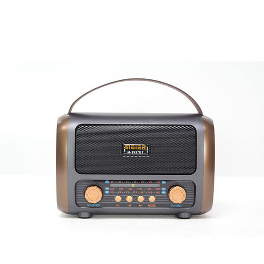 New Speaker Retro Mini Portable Audio Card Radio Wireless Speaker Bluetooth Radio
