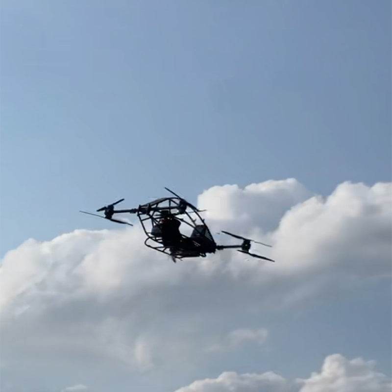 电动垂直起降飞机载人飞行器最大总功率输出176KW - 速航船务