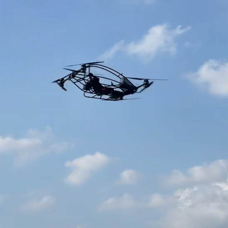 电动垂直起降飞机载人飞行器最大总功率输出176KW - 速航船务