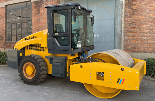 Construction road compaction electric vibration self-propelled vibratory roller 5-ton roller  Inspection and certification services for factories