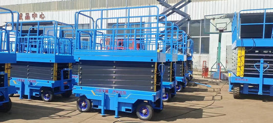 Aerial elevator 8m 10m 12m Mobile lifting machine scaffold electric hydraulic scissor-type elevator Inspection and factory inspection service