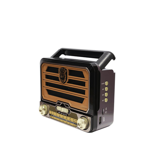 New Speaker Retro Mini Portable Audio Card Radio Wireless Speaker bluetooth Speaker OEM