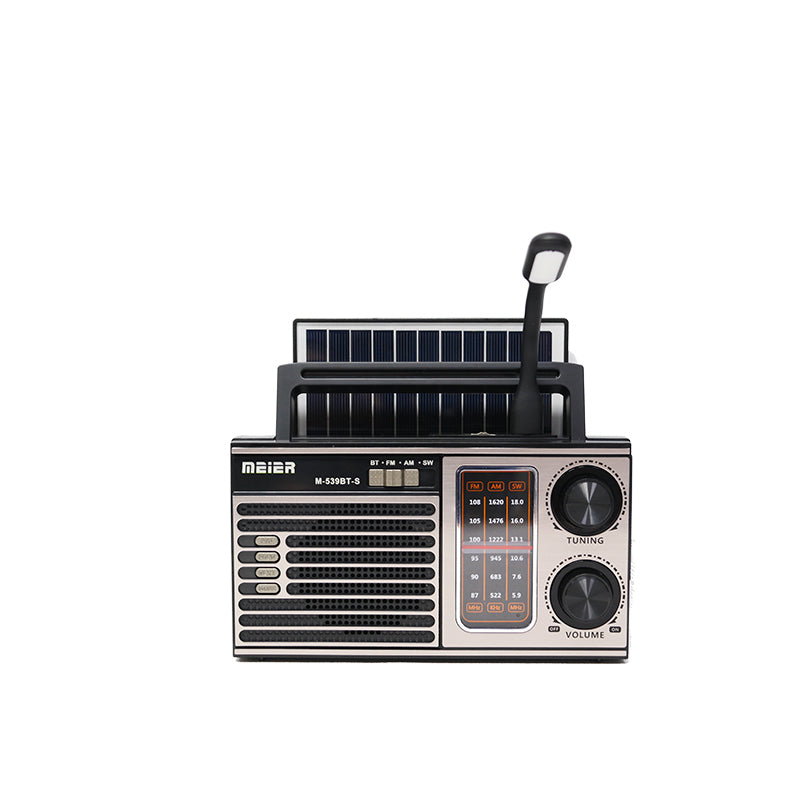 Multi-Function Clear FM Radio Available Battery Rechargeable USB, TF Card Play