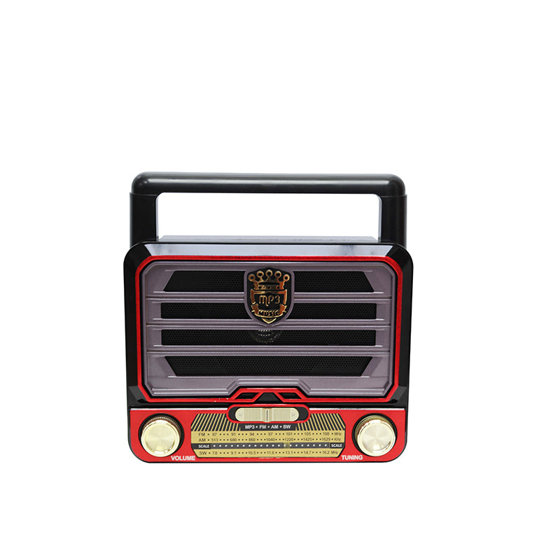 New Speaker Retro Mini Portable Audio Card Radio Wireless Speaker bluetooth Speaker OEM