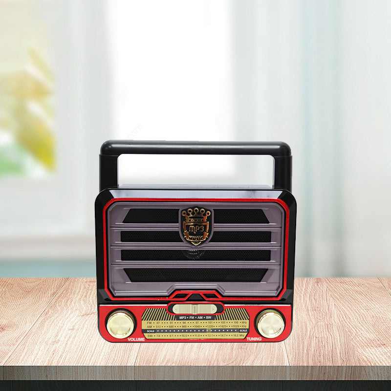New Speaker Retro Mini Portable Audio Card Radio Wireless Speaker bluetooth Speaker OEM