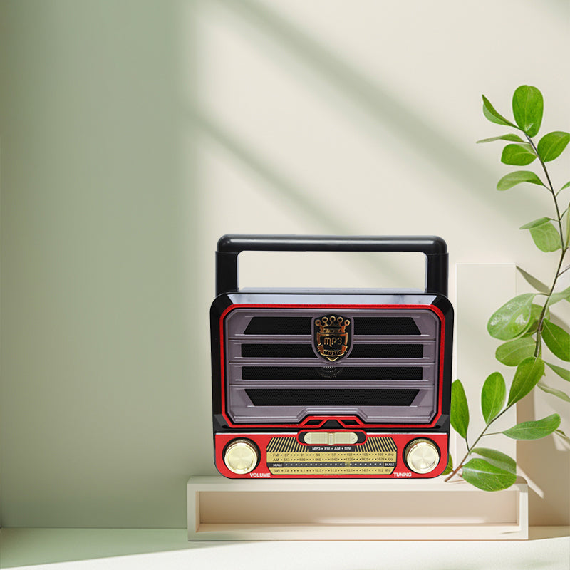 New Speaker Retro Mini Portable Audio Card Radio Wireless Speaker bluetooth Speaker OEM