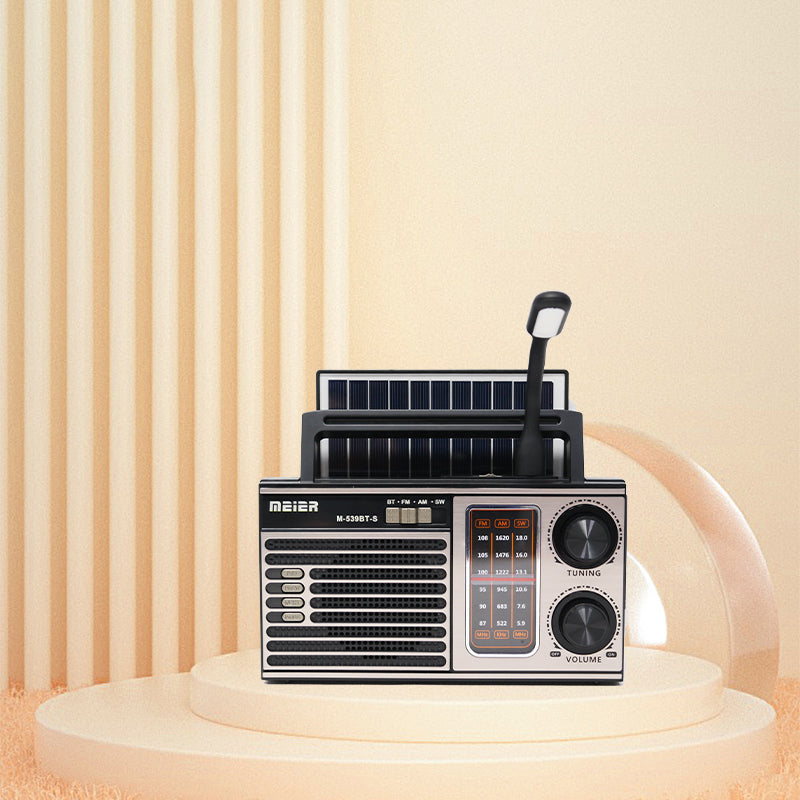 Multi-Function Clear FM Radio Available Battery Rechargeable USB, TF Card Play