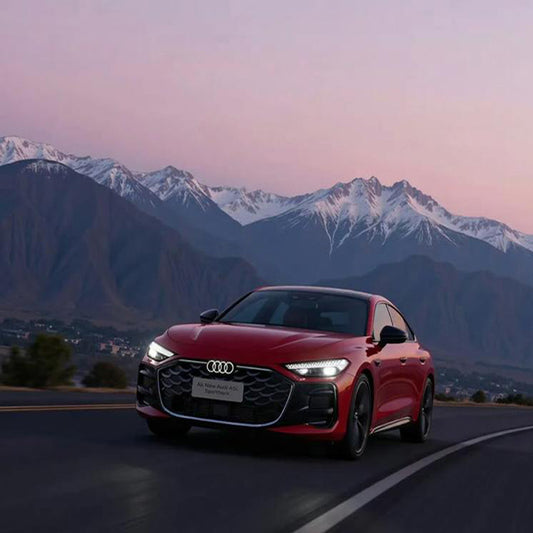 Audi Q7 electric off-road SUV with leather seats and a fast electric vehicle