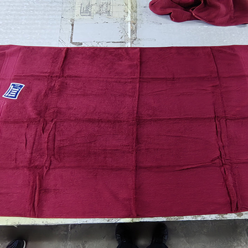 彩色毛巾38 * 76厘米精梳棉酒店浴巾验货验厂检验服务