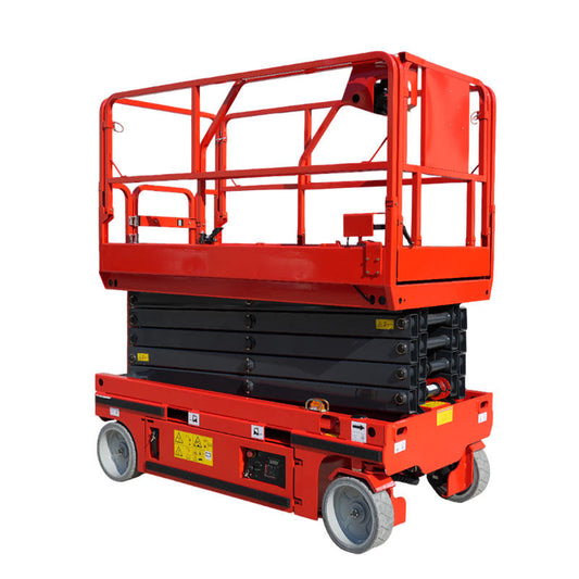 Aerial elevator 8m 10m 12m Mobile lifting machine scaffold electric hydraulic scissor-type elevator Inspection and factory inspection service